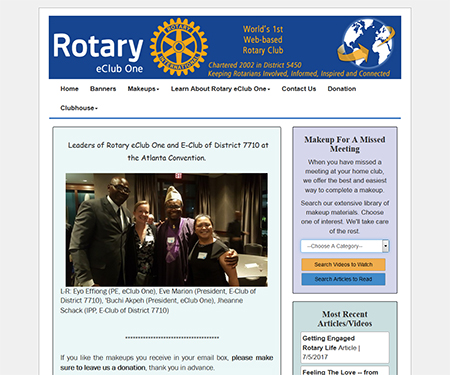 Rotary eClub One